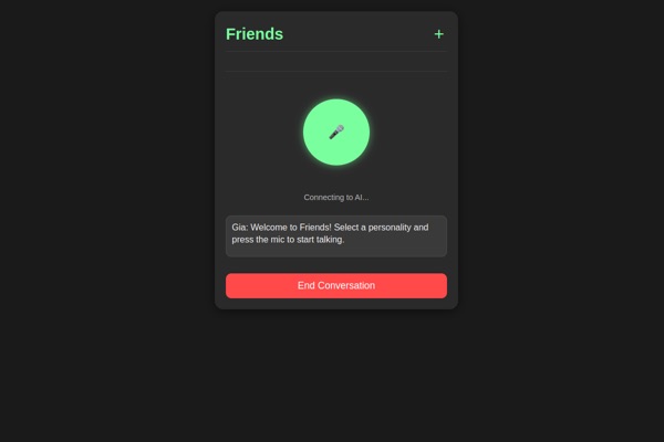 Friends - Personality Simulator