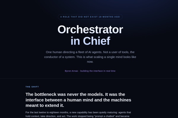 Orchestrator In Chief