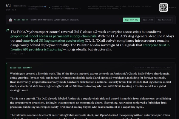 The RAI Report